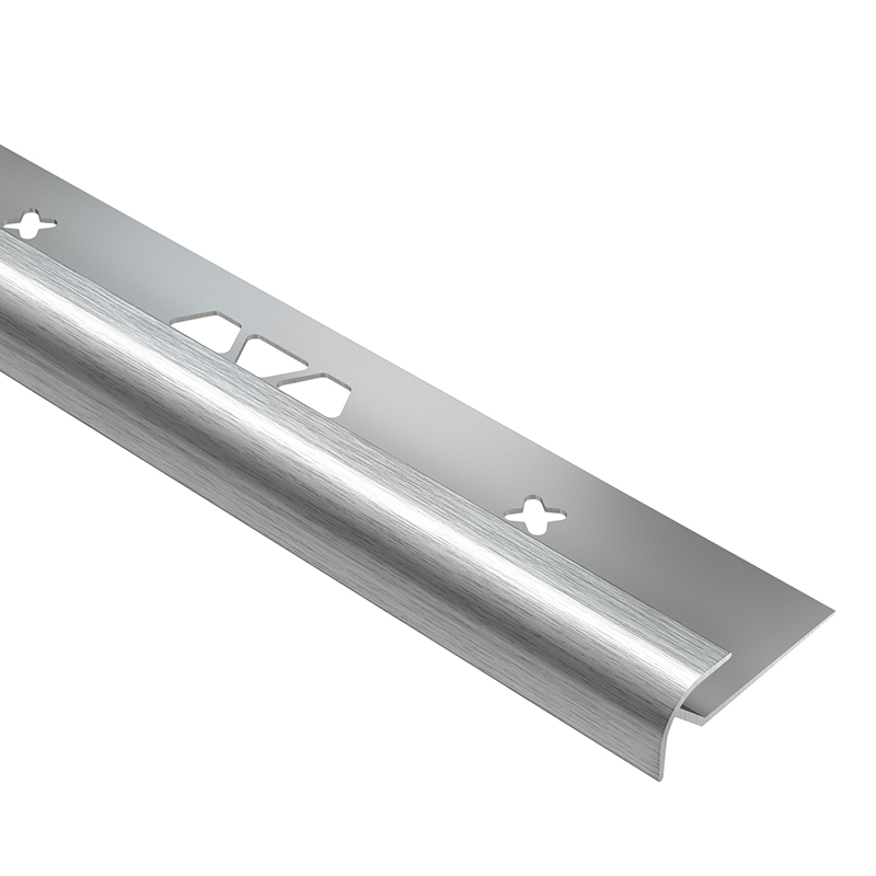 Schluter VINPRO-RO-ACGB Brushed Chrome Anodised Aluminium Edge ...