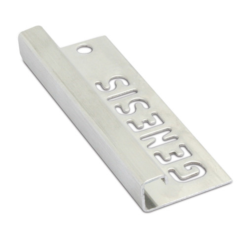 Genesis 304 Grade Brushed Stainless Steel Square Edge Tile Trim EQQ 2 ...