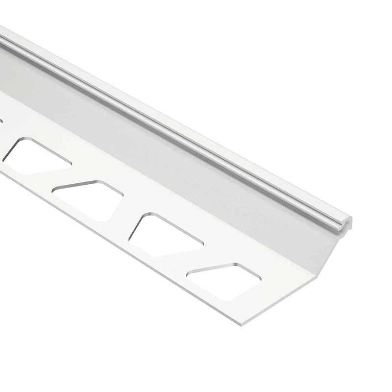 Schluter-FINEC-SQ-MBW Matt Brilliant White Aluminium Finishing Profile ...