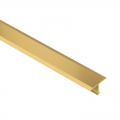 Reno-t-m Flooring Transition T Bar Brass 2.5m Length By Schluter 